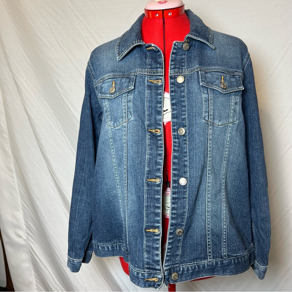 Old Navy Maternity Stretch Denim Jacket…Sz Large